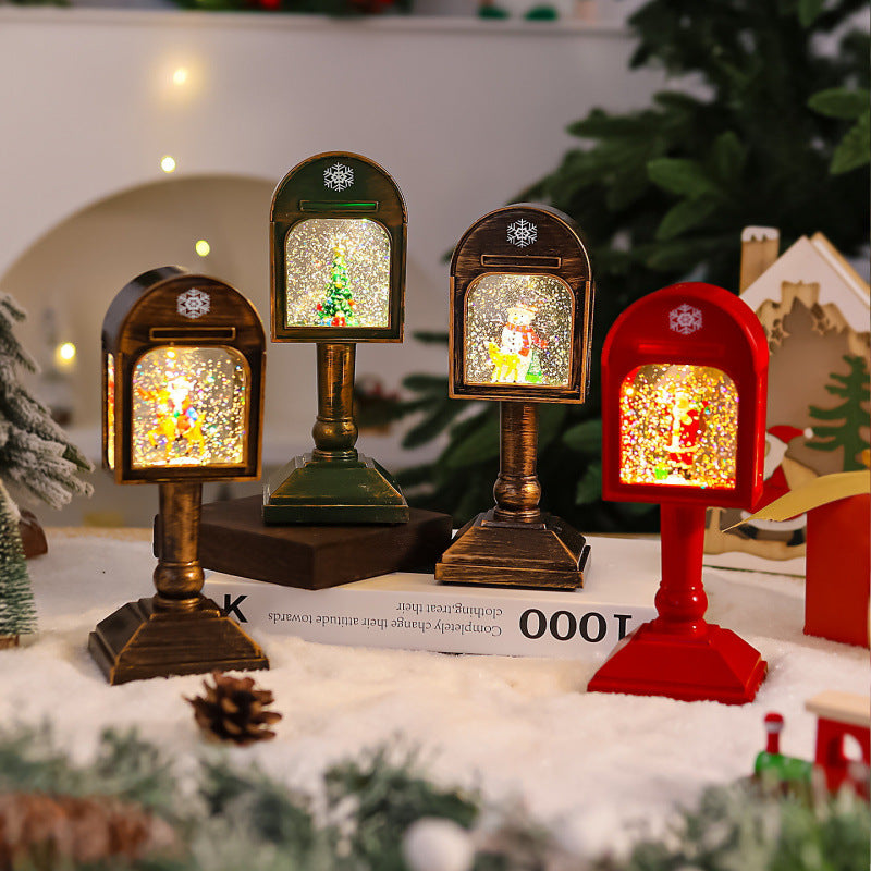 Nostalgische Weihnachtsbriefkasten Dekoration Brehn