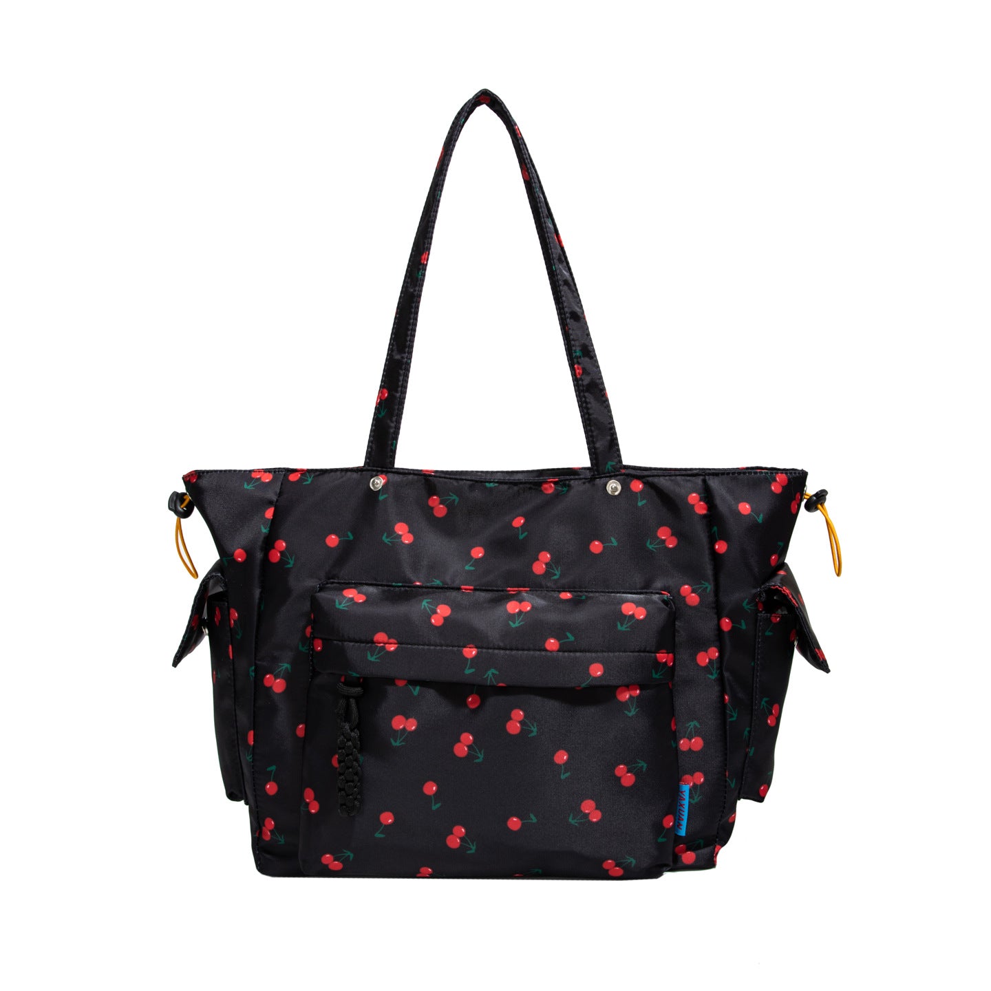 Cherry Print Mehrfach-Taschen Tragetasche Brehn