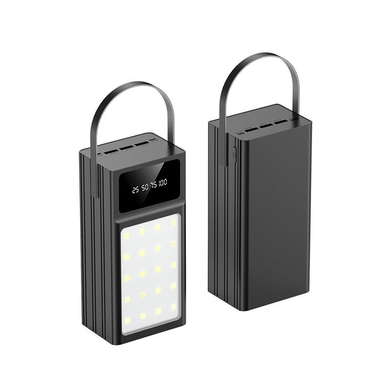 Tragbare Multifunktions-Powerbank mit Led-Licht und Digitaler Anzeige Brehn