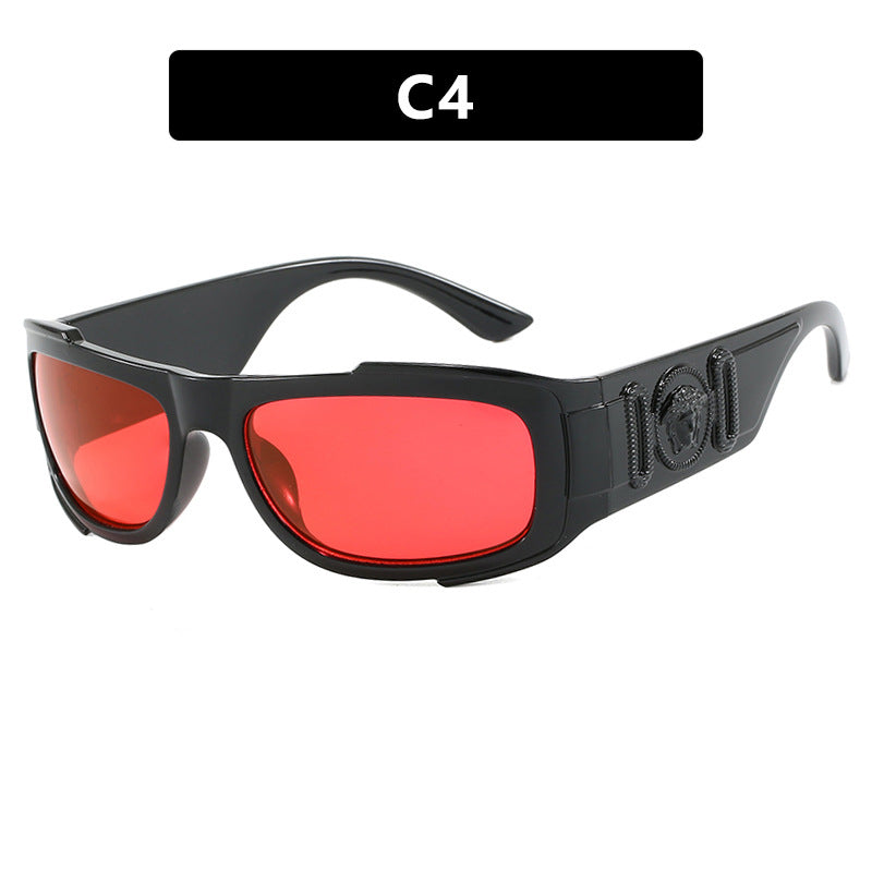 Damen sportliche Sonnenbrille mit ergonomischem Design und UV-Schutz Brehn