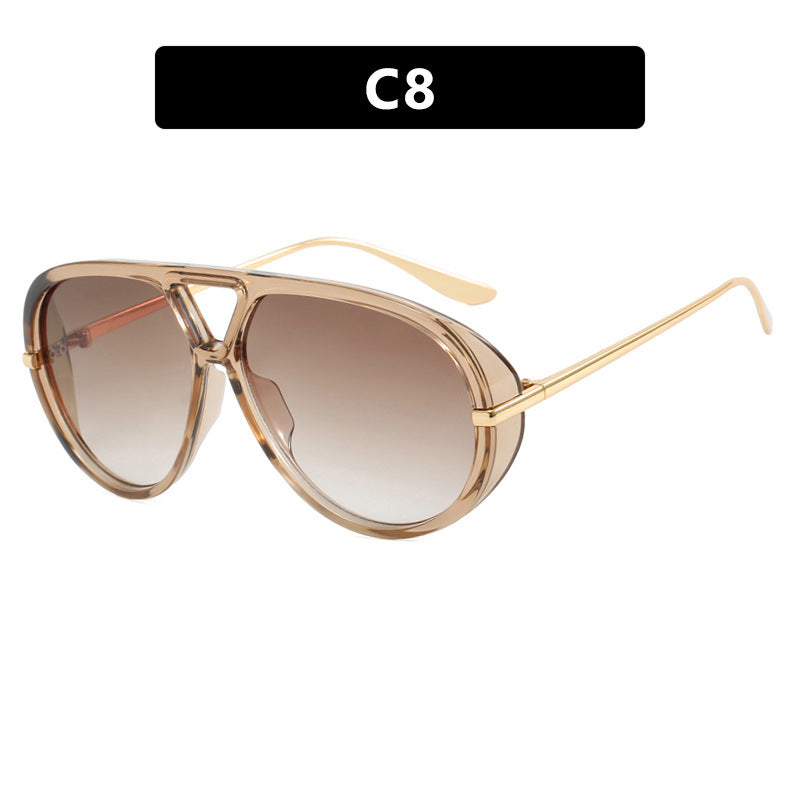 Damen Oversized-Sonnenbrille im modischen Retro-Design Brehn