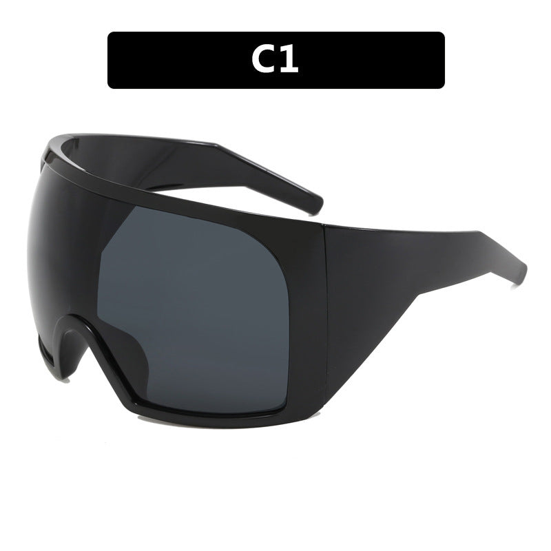 Damen Sportliche Sonnenbrille mit aerodynamischem Design Brehn