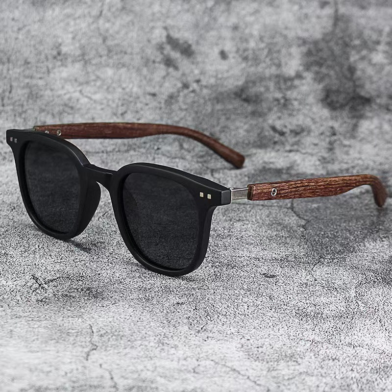 Vintage-inspirierte quadratische Sonnenbrille Brehn