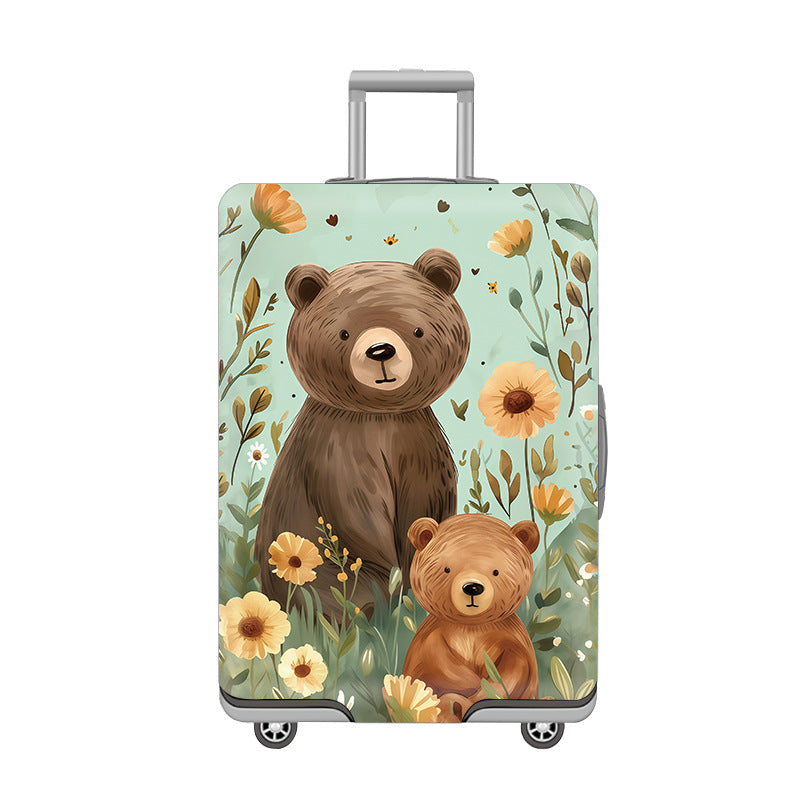 Damen Hartschalenreisekoffer mit farbenfrohem Mexiko-Design Brehn