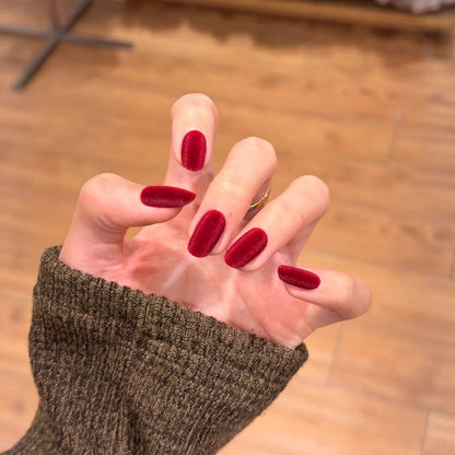 Samt-Nagelkunst-Verstärkungen Brehn