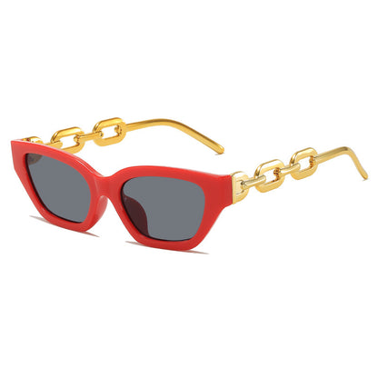Trendige Retro Katzenaus Augen Sonnenbrillen Brehn
