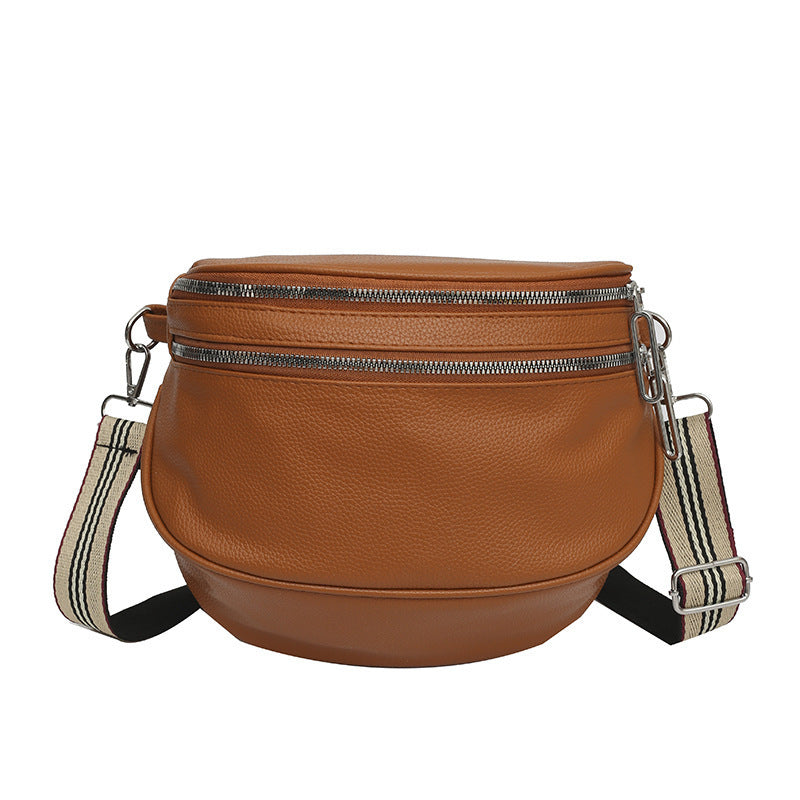WoChic Dual-Zipper Crossbody Bag Brehn