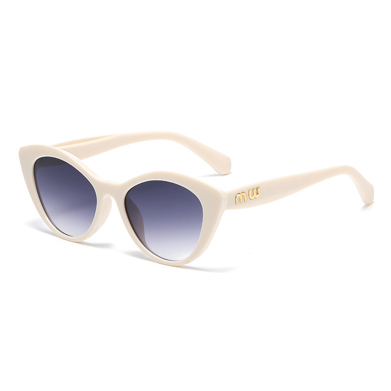 Damen modische Katzenaugen Sonnenbrille mit UV-Schutz Brehn