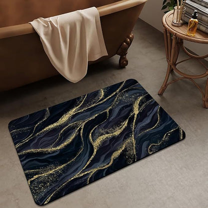 Premium abstraktes Design Duschmatte