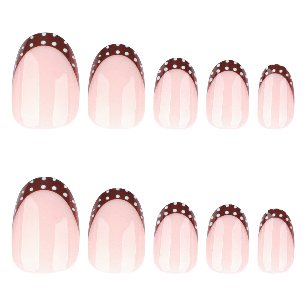 Kunstvolle Nagelgestaltung mit elegantem French-Tip und Akzenten Brehn