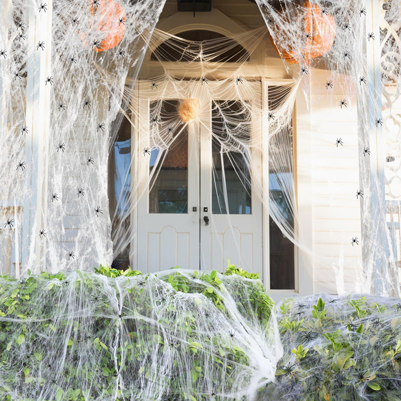 Halloween Spinnennetz Dekoration