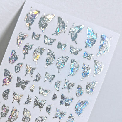 Künstlerische Schmetterling Nagel Kunst Decals