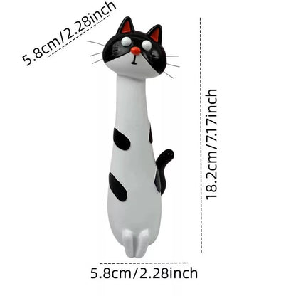 Dekorative Katzenfigur im eleganten Stil Brehn
