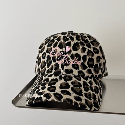 Stylische Polka-Dot-Baseballkappe