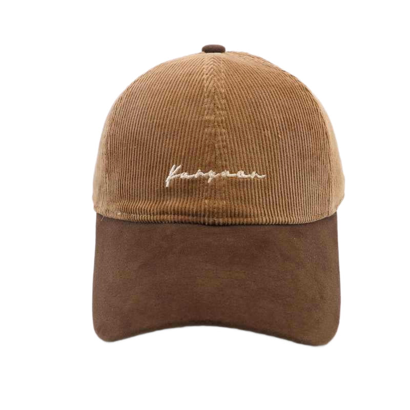 Unisex Strukturierter Cordhosen Baseball Cap Brehn