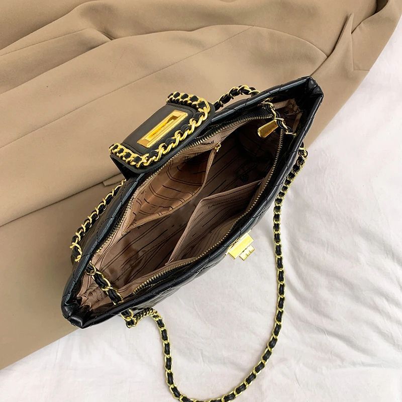 Gepolsterte Eleganz Handtasche Brehn