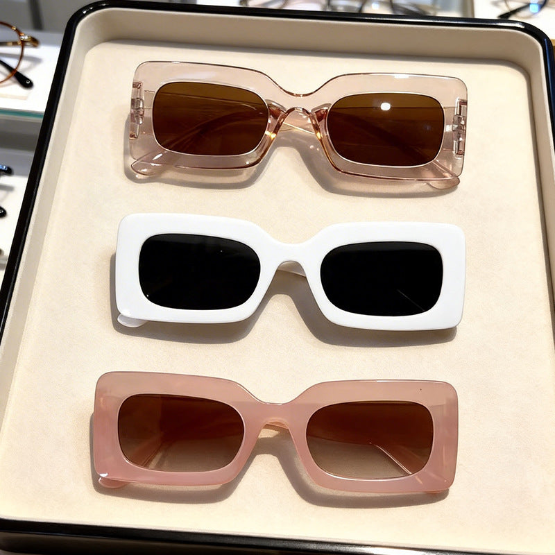 Bold Retro Quadrat Sonnenbrille Brehn