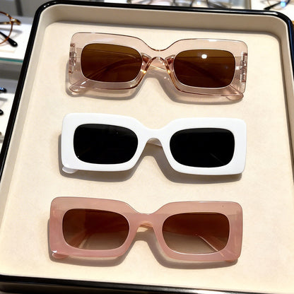 Bold Retro Quadrat Sonnenbrille Brehn