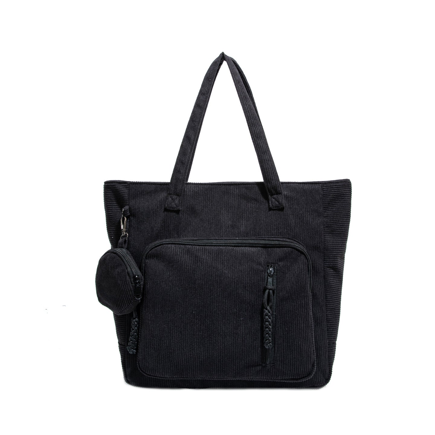 WoSpacious Mehrfach-Taschen Canvas Einkaufstasche Brehn