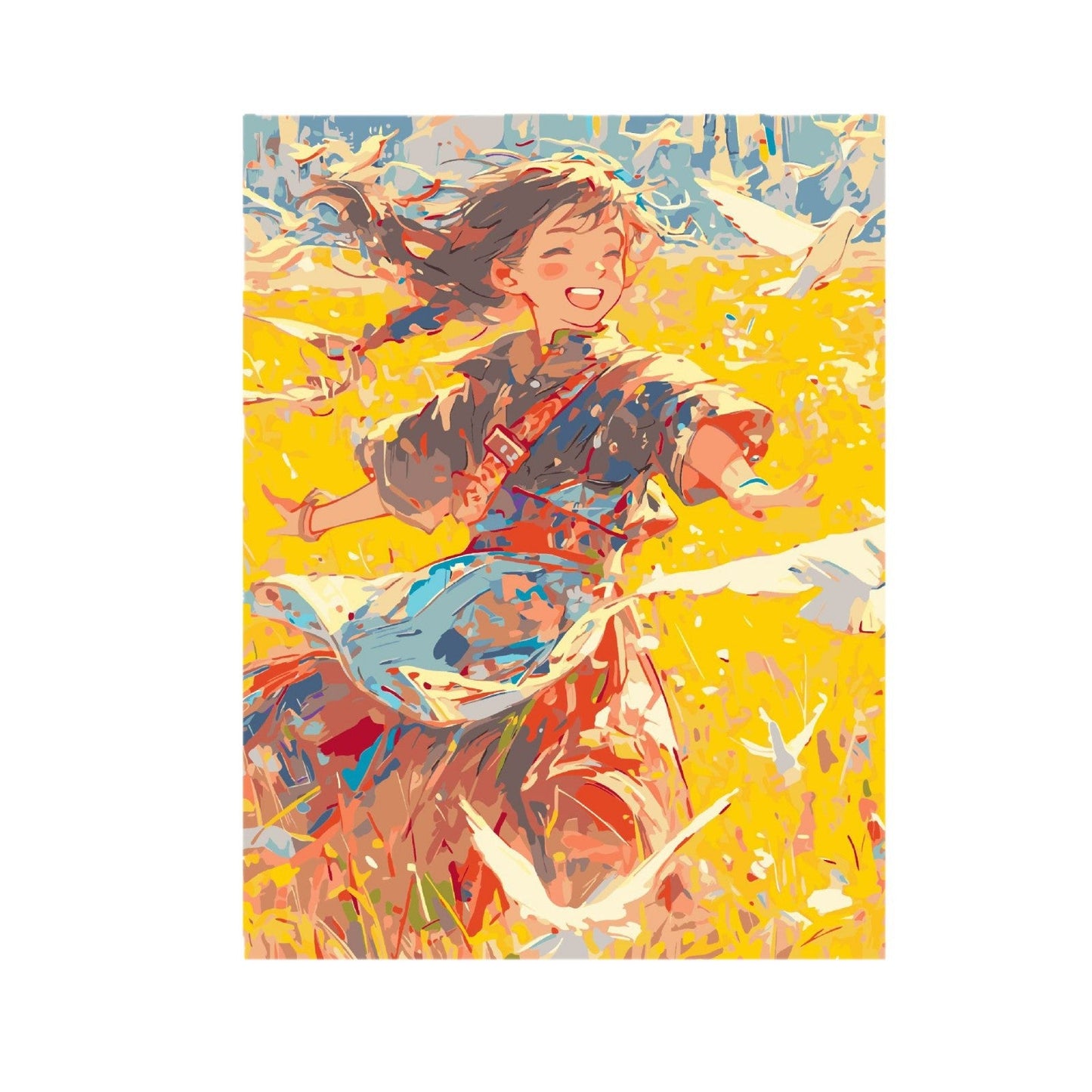 Illustrierte Fantasy Wandkunst Brehn