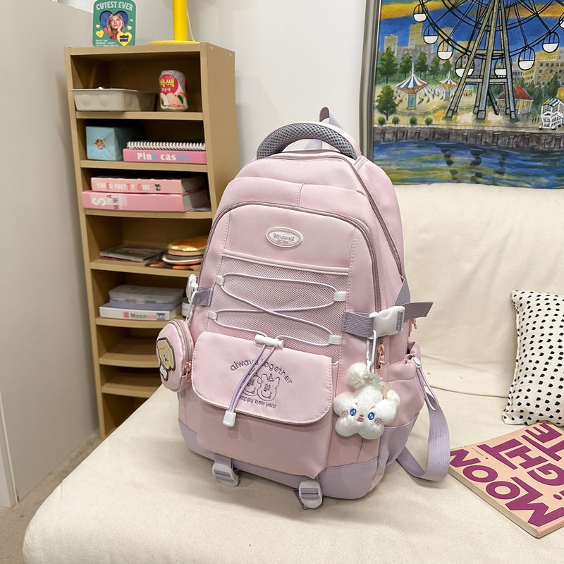Multifunktionaler geschichteter Schulrucksack