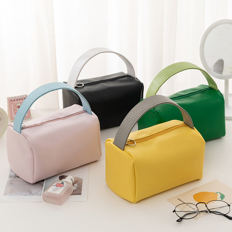 Elegante Kunstleder Kosmetiktasche Brehn