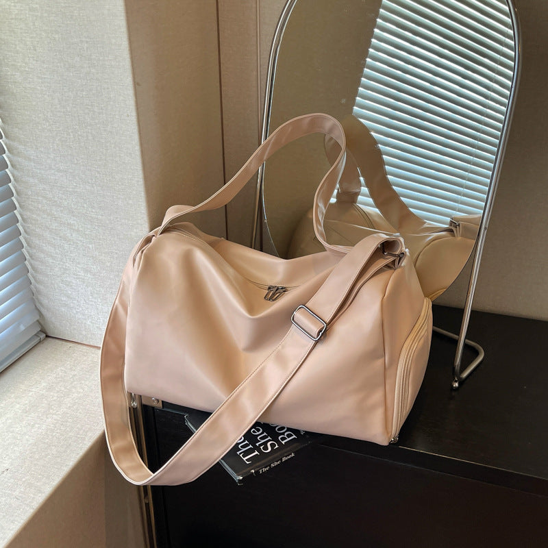 Stylische Leder Reisetasche Brehn