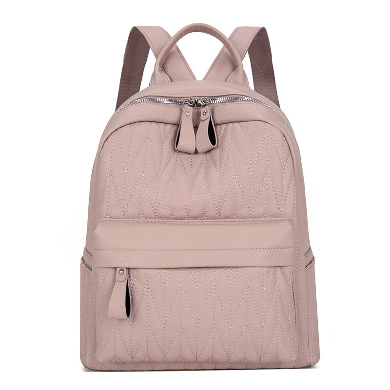 Gepolsterter Leder-Rucksack Brehn