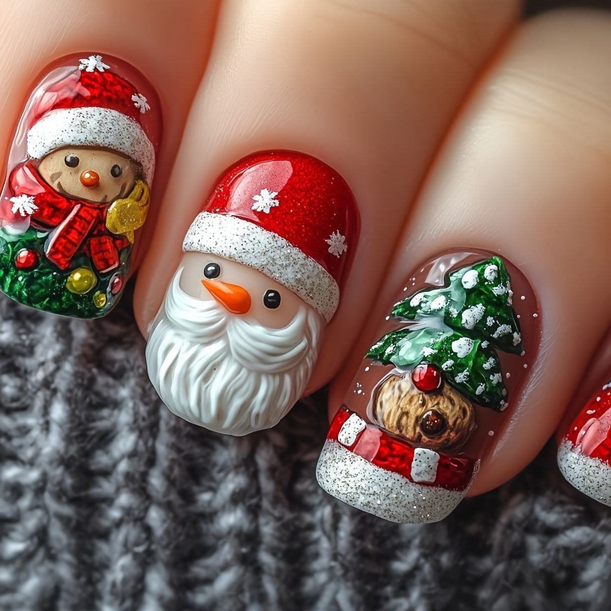 Festliches Themen-Nagelkunst-Set Brehn