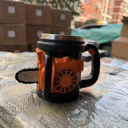 Kettensägen-Stil Becher Brehn