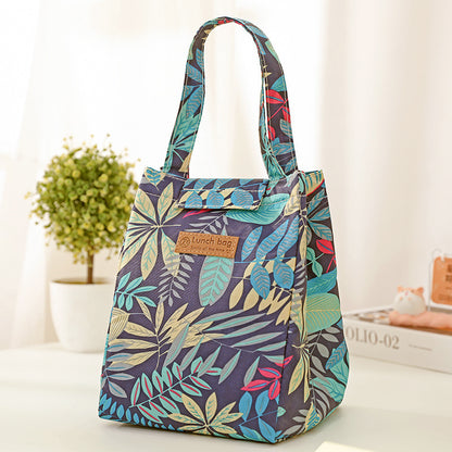 Damen Isolierte Blüten-Mahlzeit Tasche Brehn