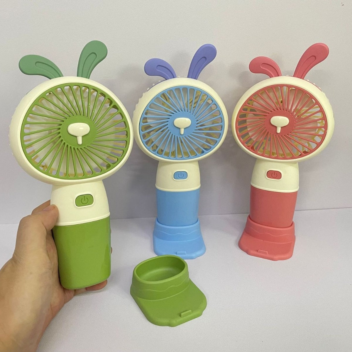 Unisex Tragbarer Handventilator im kreativen Hasendesign Brehn