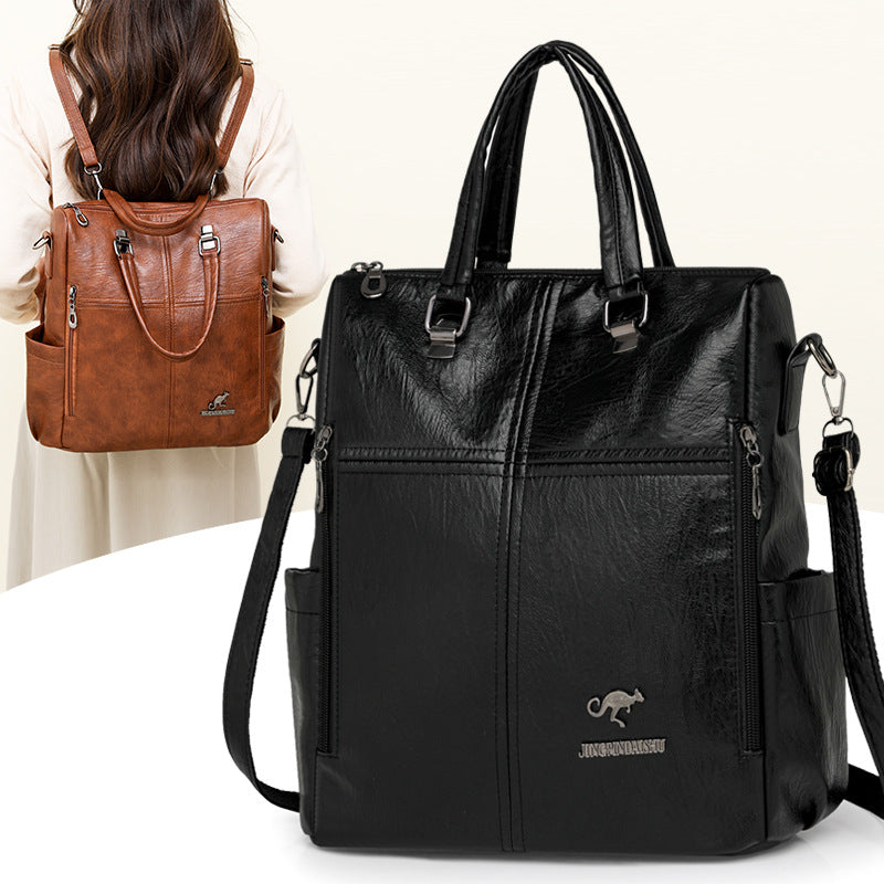 Multi-Funktionale Kunstleder-Handtasche Brehn