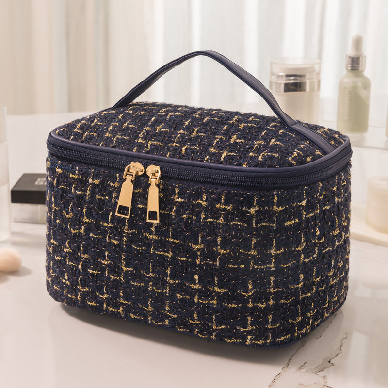 Stilvolle gesteppte Kosmetiktasche Brehn