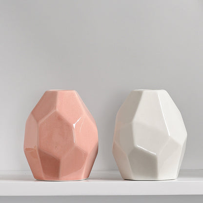 Geometrische Moderne Keramische Vase Brehn