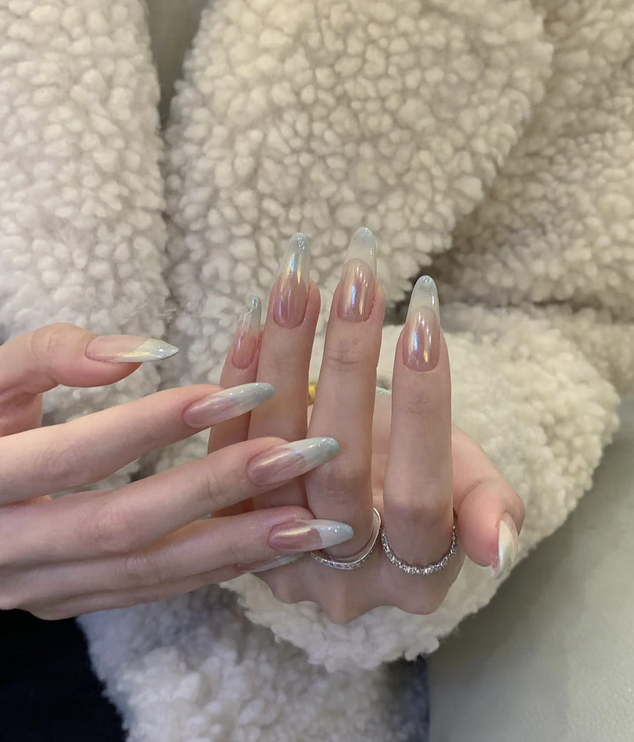 Dekoratives Press-On-Nageldesign Brehn