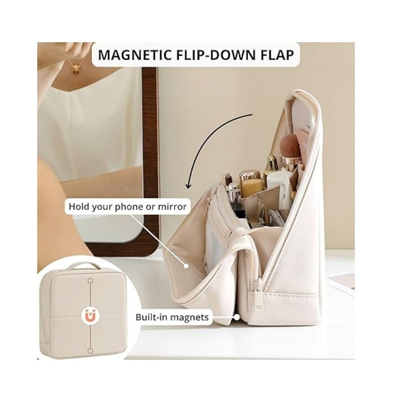 Kosmetiktasche mit Elegantem Organizer Brehn