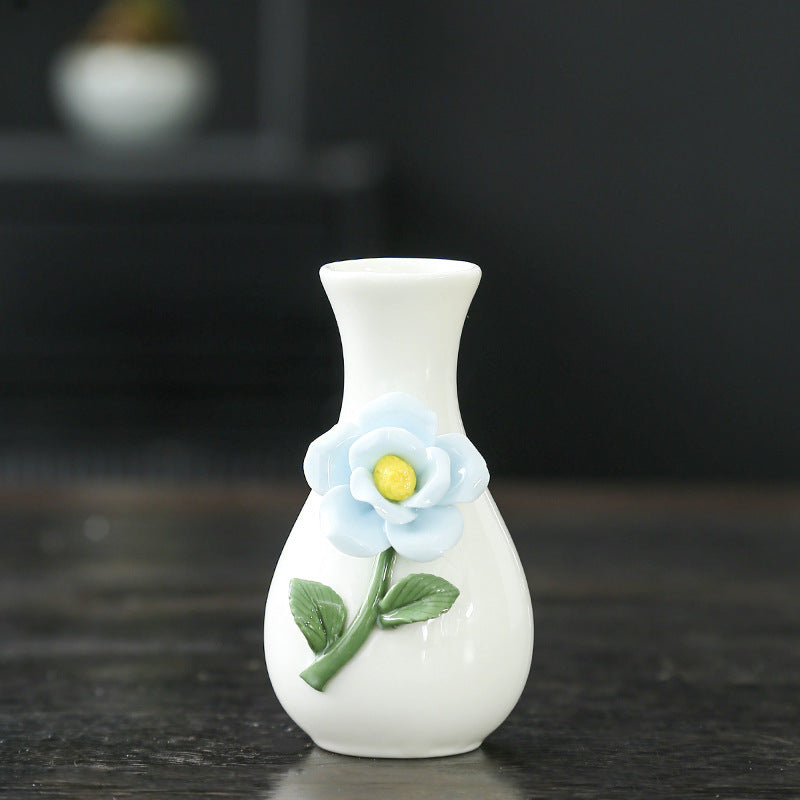 Elegante Florale Keramische Vase Brehn