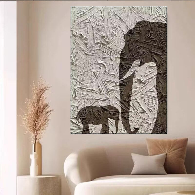 Abstrakte Tierkunst Leinwand