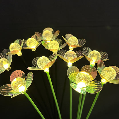 Dekorative LED-Faseroptik-Blumenstecker-Bouquet Brehn