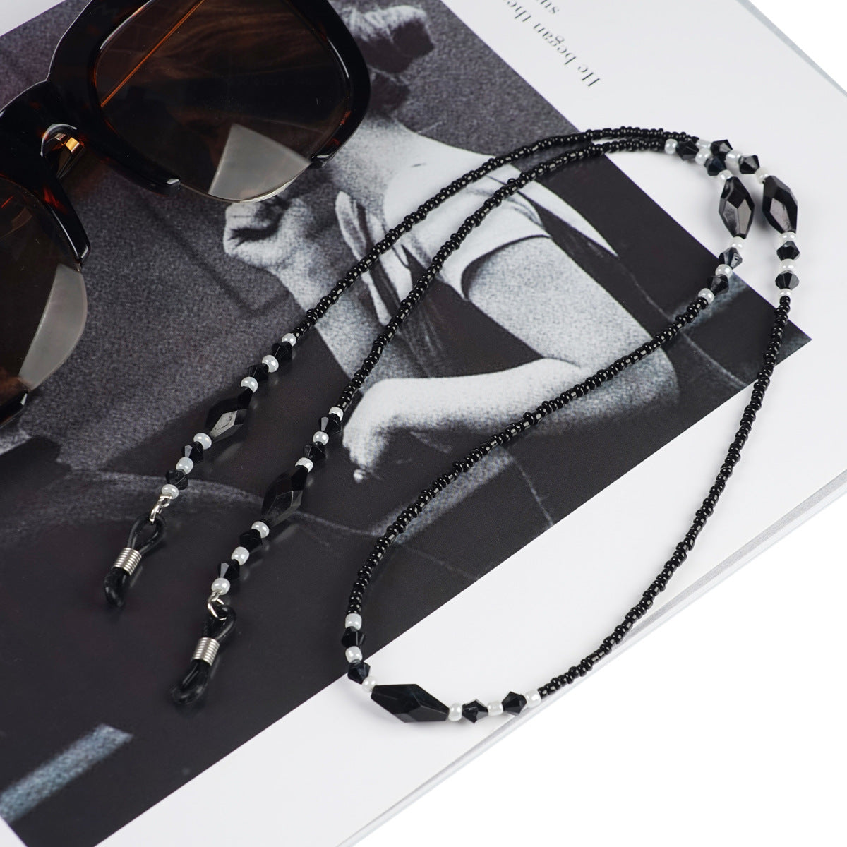 Perlen Brille Kette Brehn