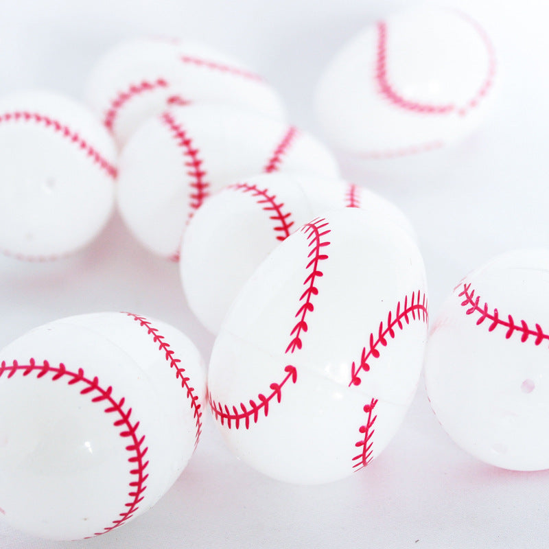 Dekorative Baseball-Themen Ostereier Brehn