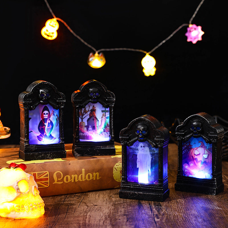 Gruselige Halloween Dekorationslaterne Brehn