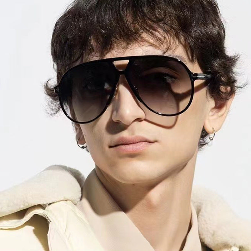 Damen modische Sonnenbrille im stylischen Pilotenlook Brehn