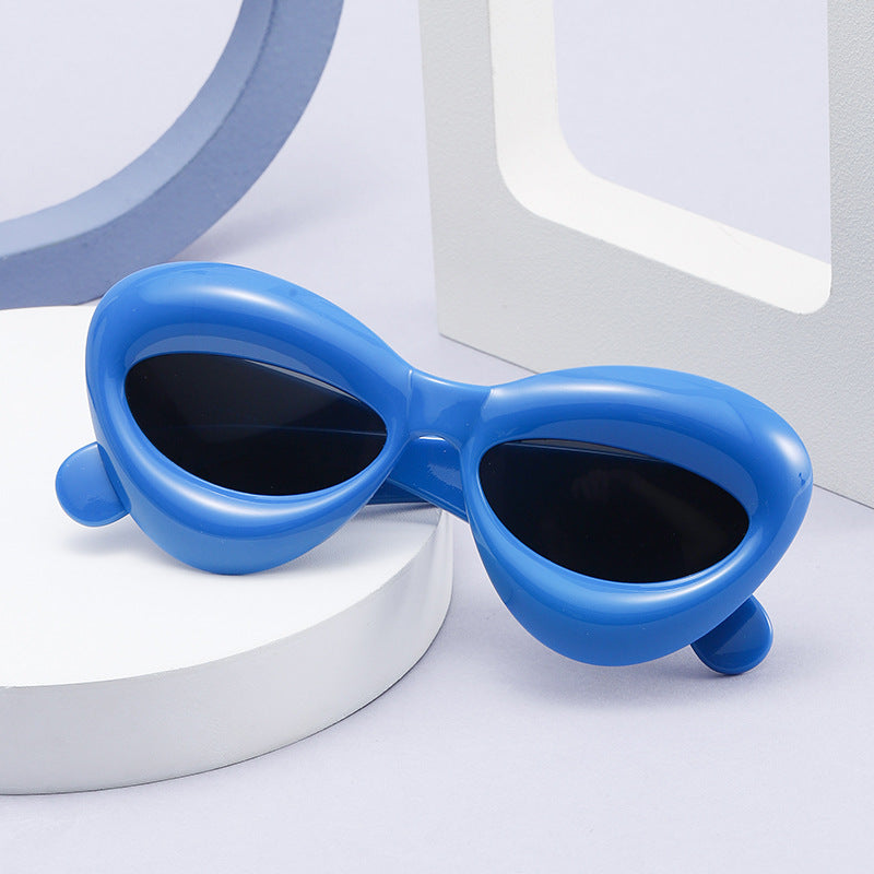 Damen Modische Cat-Eye Sonnenbrille mit einzigartigem Design Brehn