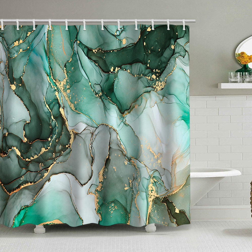 Abstract Marmor Design Duschvorhang Brehn