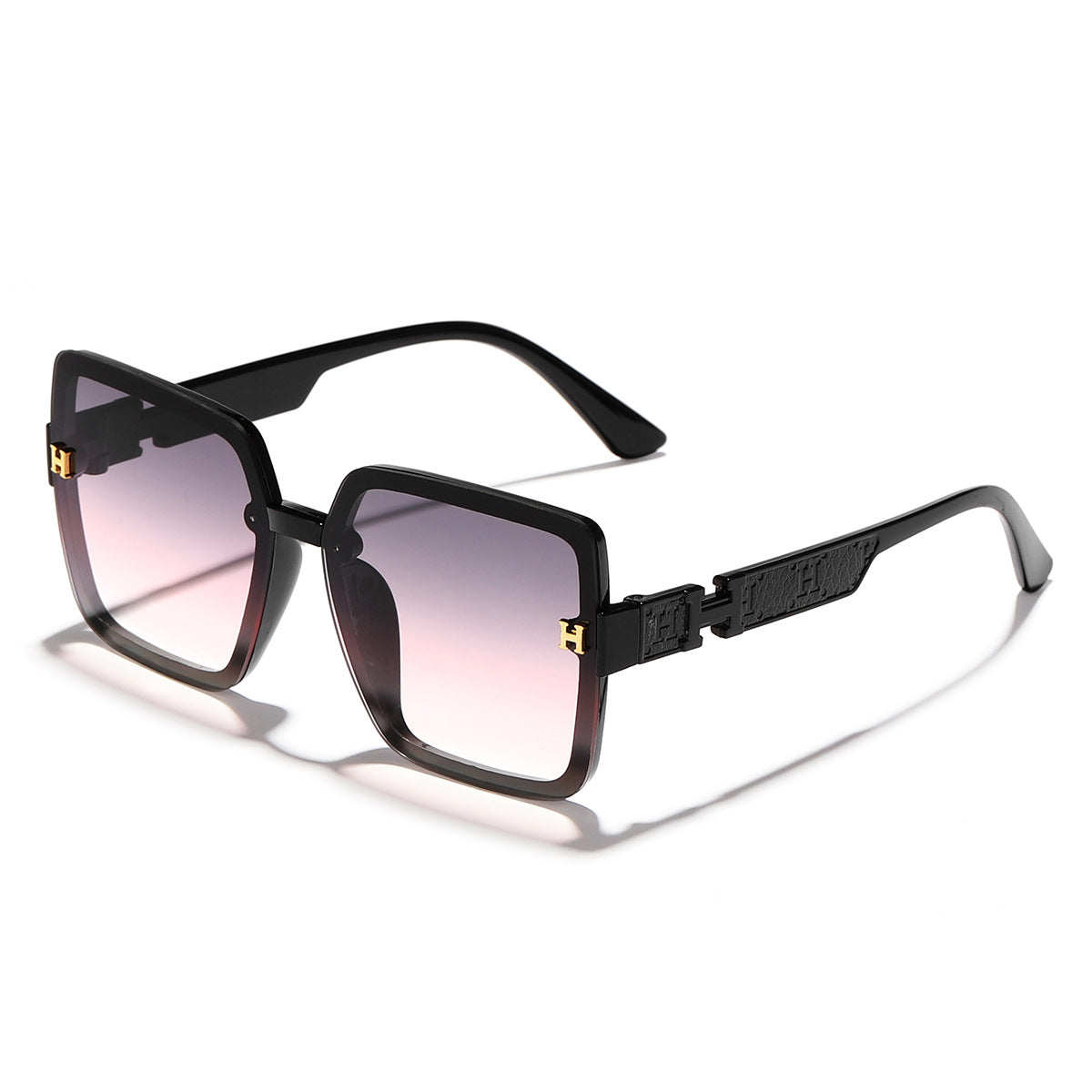 Damen oversized modische Sonnenbrille mit elegantem Farbverlauf Brehn
