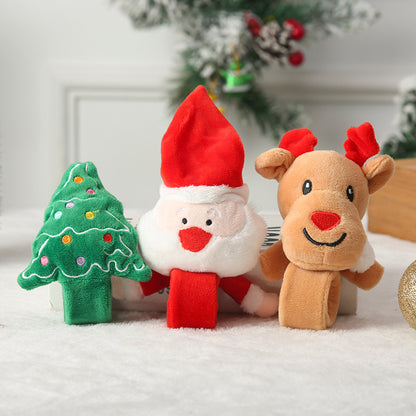 Kreative Weihnachtswristband mit Schneemann-Motiv Brehn