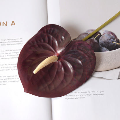 Dekorativer künstlicher Anthurium-Blumenstiel
