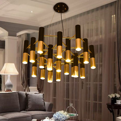 Luxuriöse geometrische Pendelleuchte